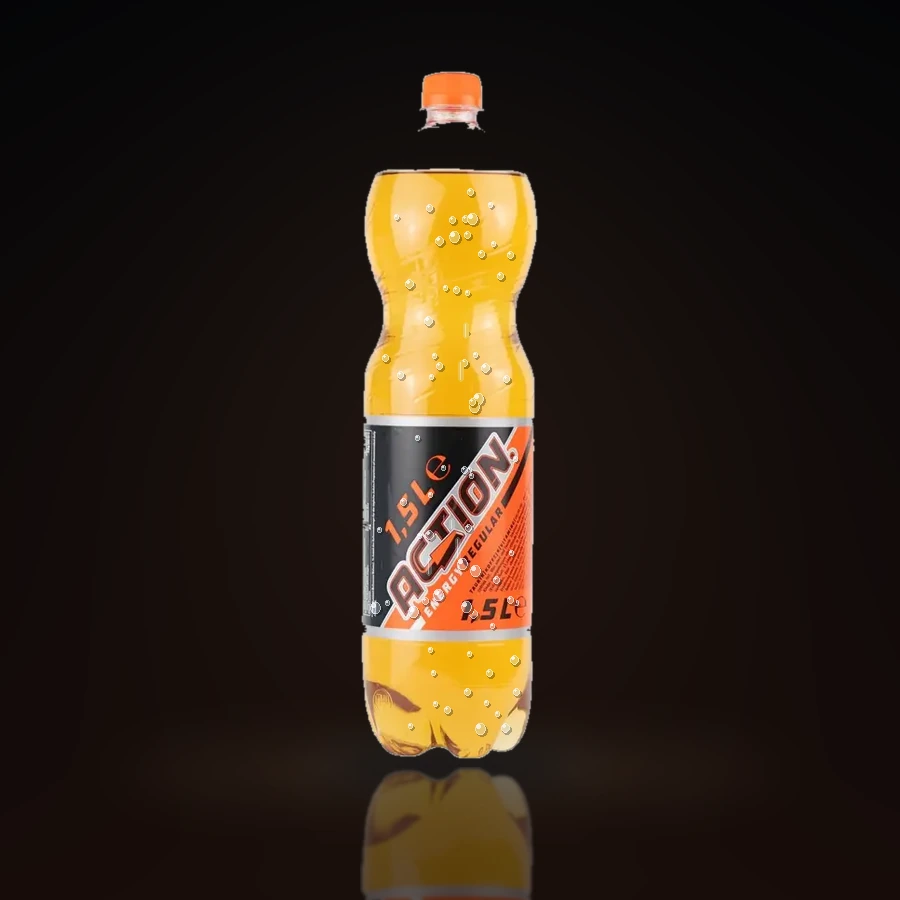 Energy Drink in der Originalflasche