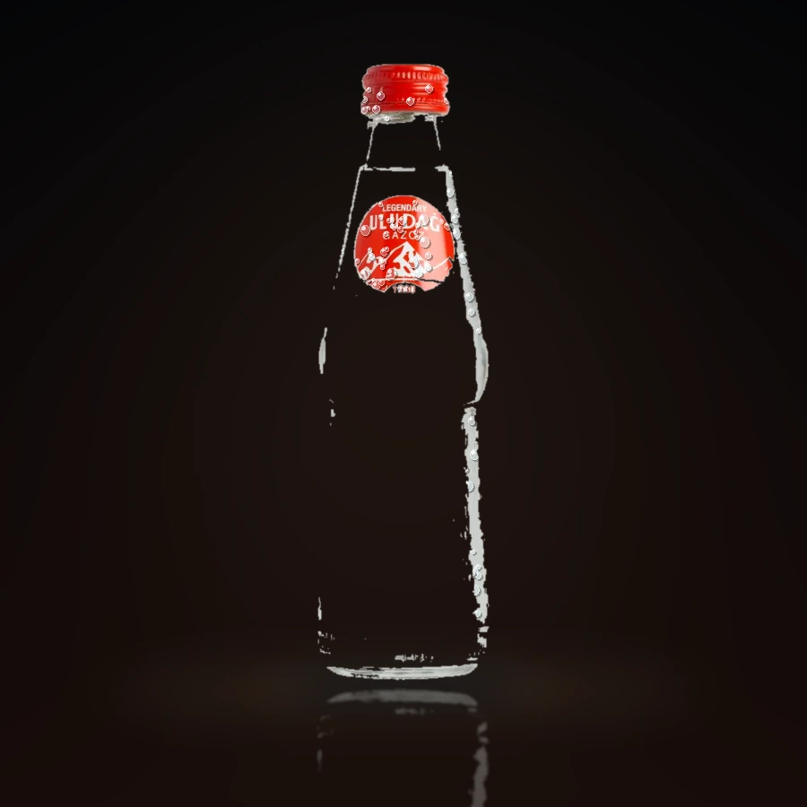 Uludağ Gazoz in der Originalflasche