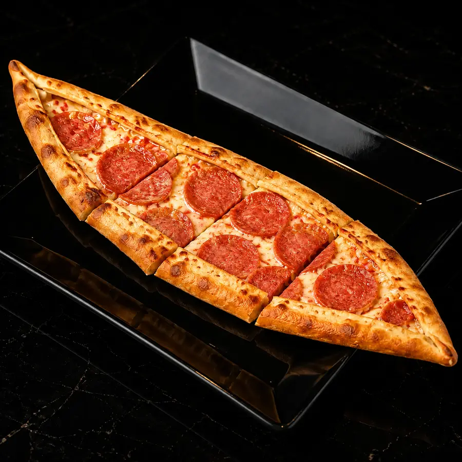 Pide mit Salami
